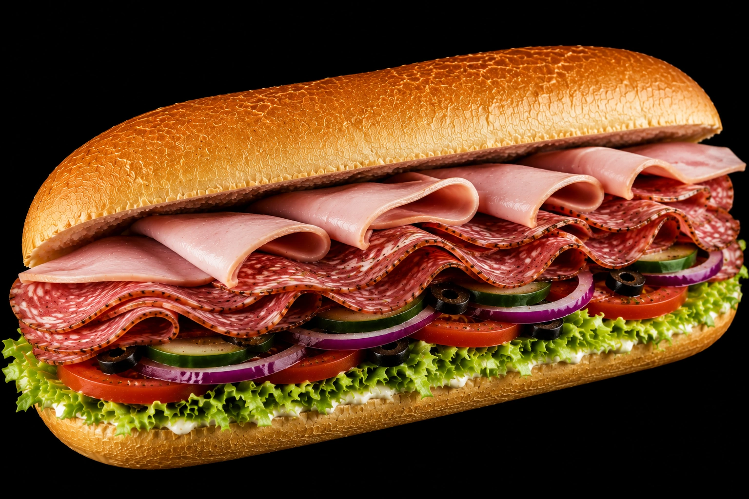 Tuna from the Subway subs menu with price and calories
