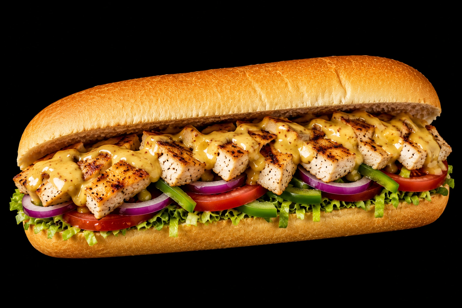 Grilled Chicken from the Subway subs menu with price and calories