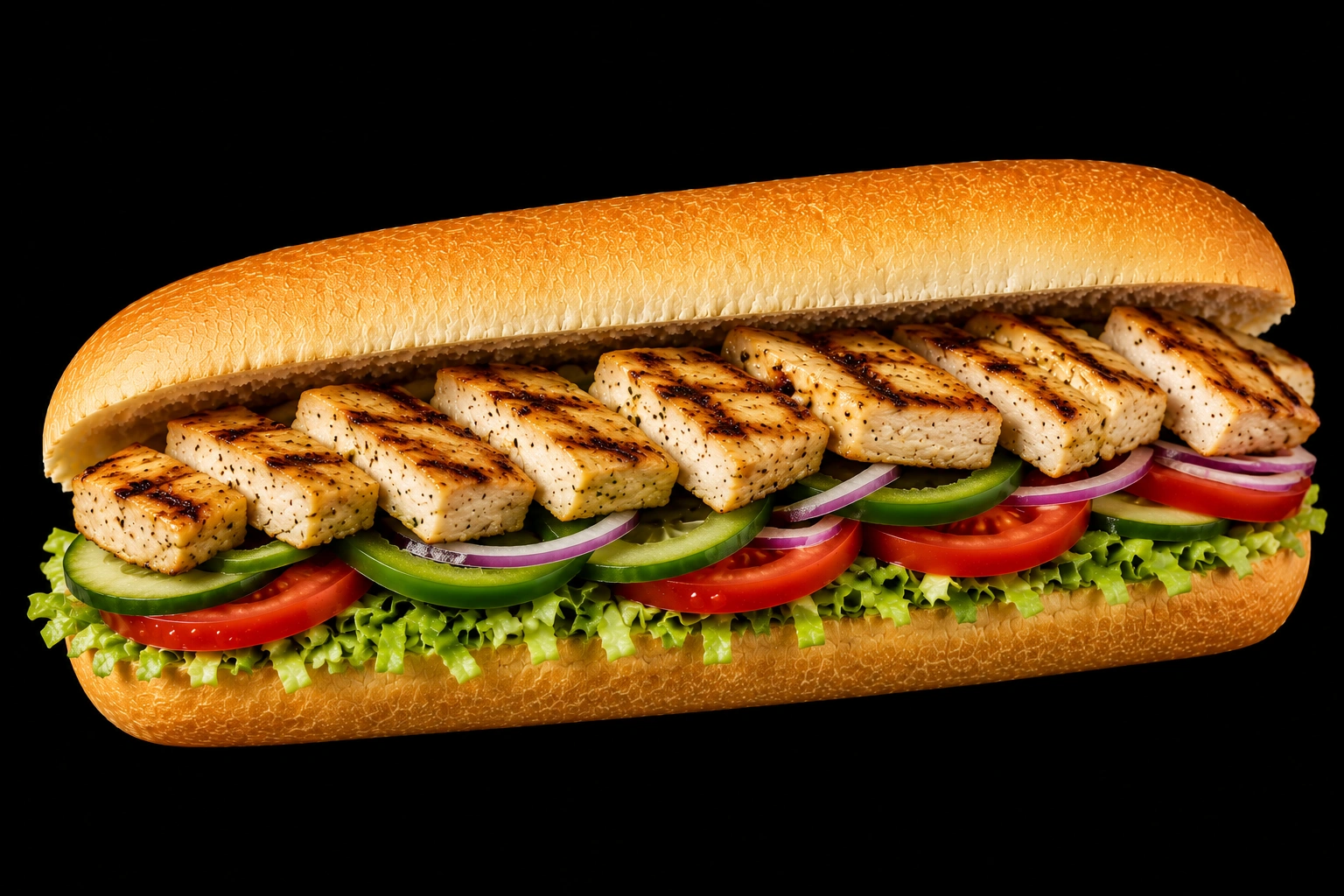 Spicy Italian from the Subway subs menu with price and calories