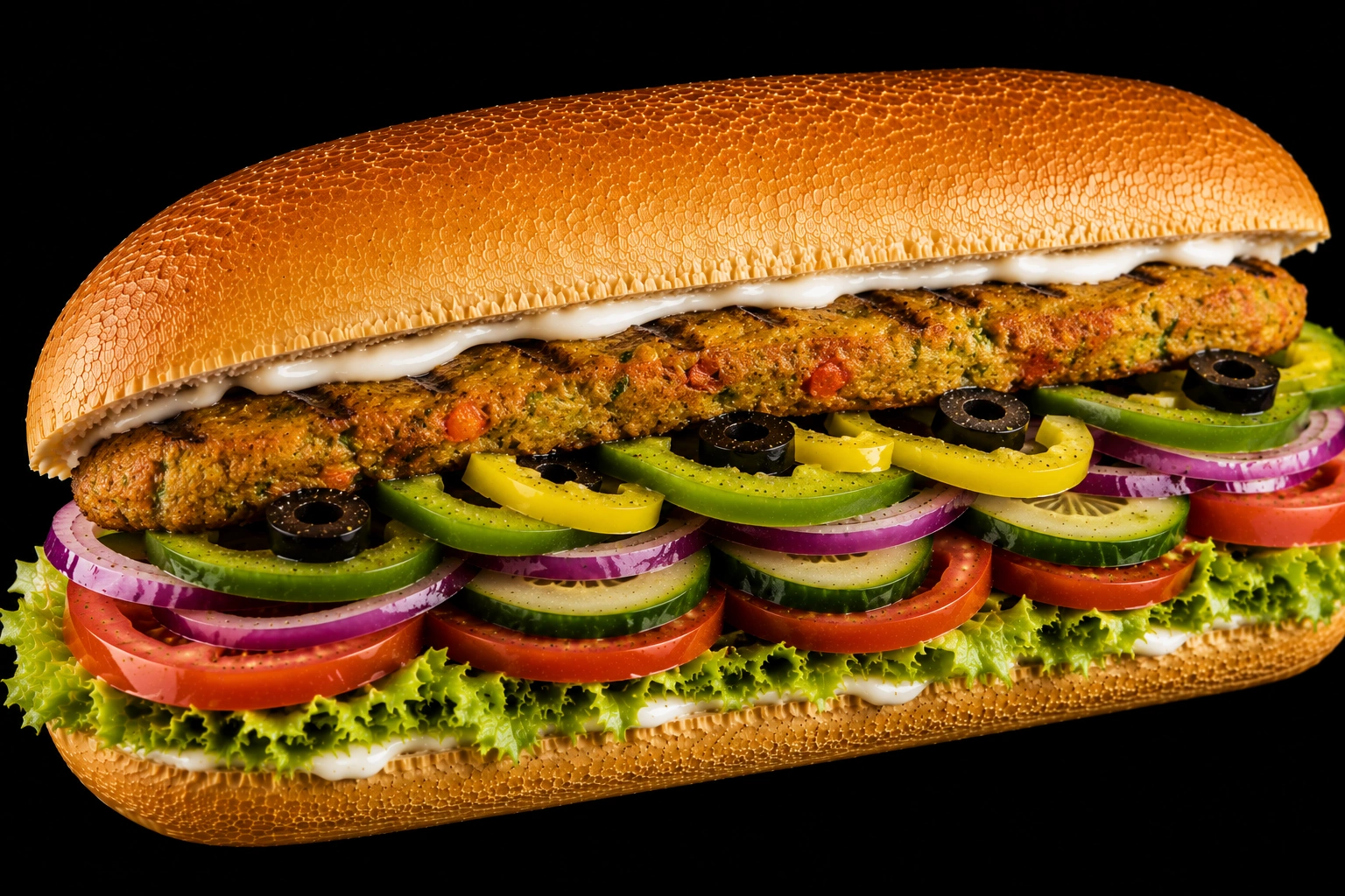 Subway Featured Sub from the Subway subs menu with price and calories