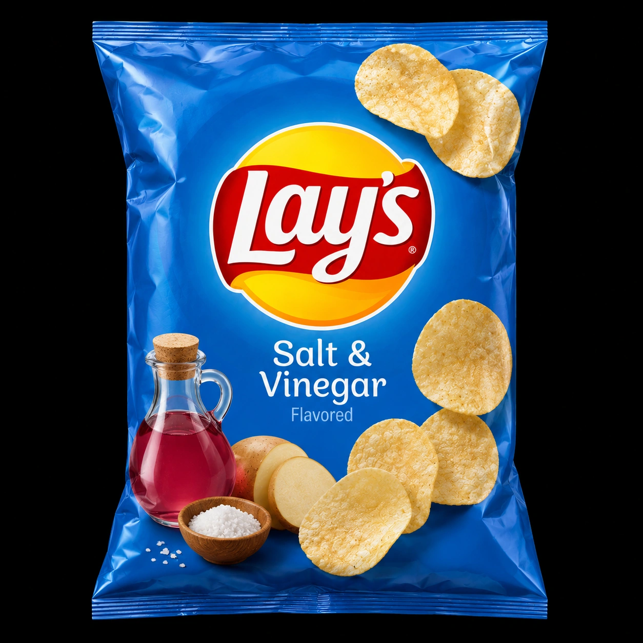A bag of Ruffles Baked Cheddar and Sour Cream chips at Subway