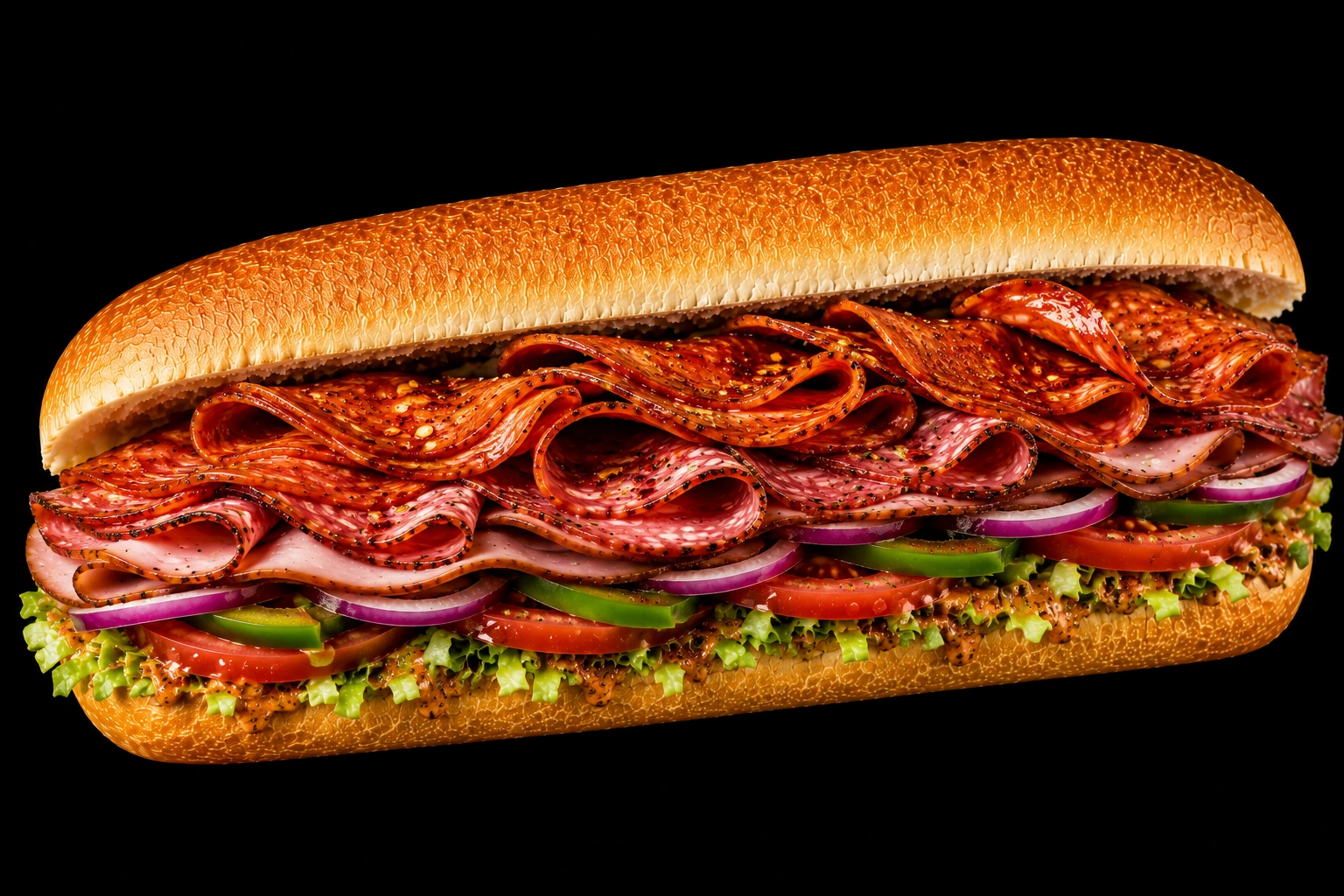 B.L.T. from the Subway subs menu with price and calories