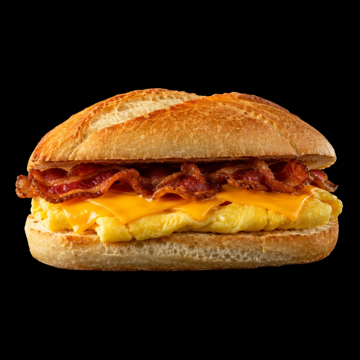 Bacon Egg and Cheese Subway breakfast sandwich