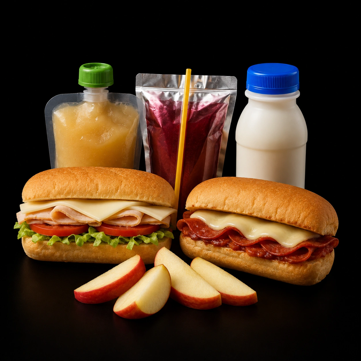 Subway Kids Menu feature image showing a Fresh Fit for Kids meal