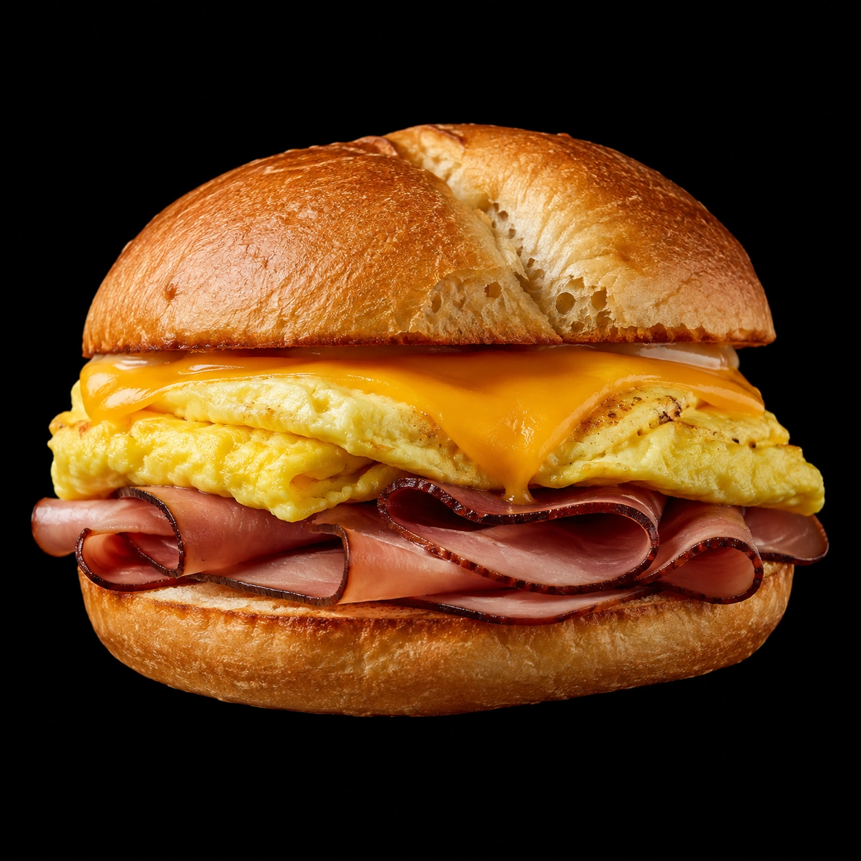 Steak Egg and Cheese Subway breakfast sandwich