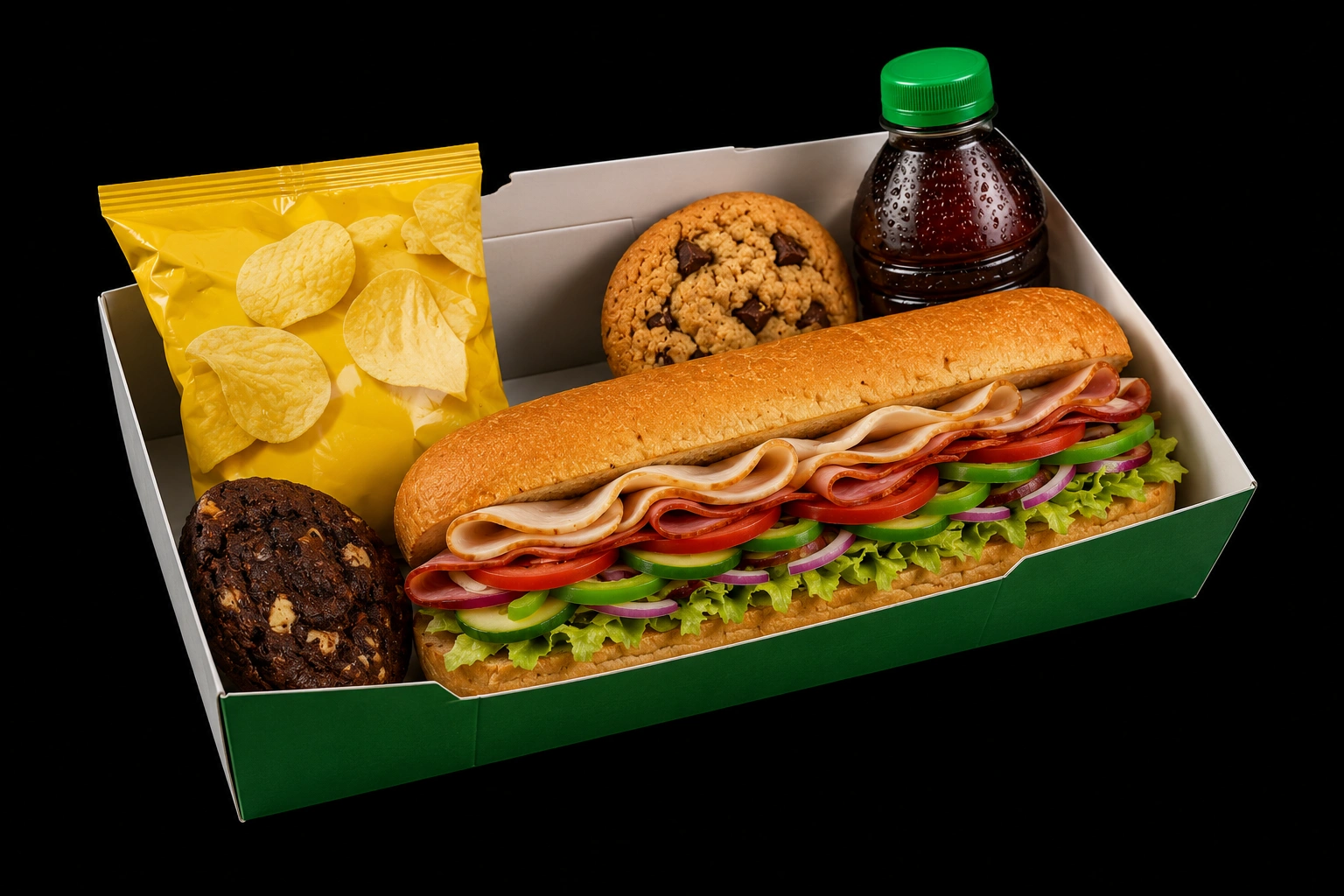 6-Inch Sandwich Lunch Box from the Subway catering menu