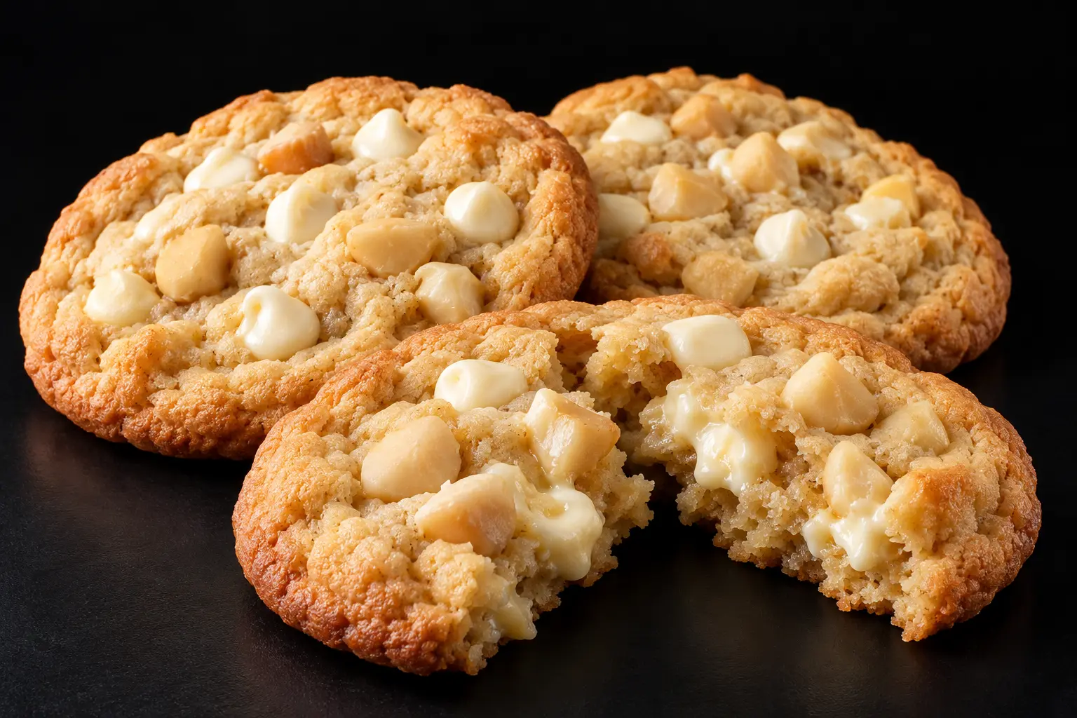 White chip macadamia nut cookies